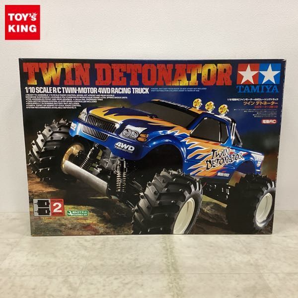 1円〜 欠品 タミヤ 1/10 電動RC ツインモーター 4WDレーシングトラック