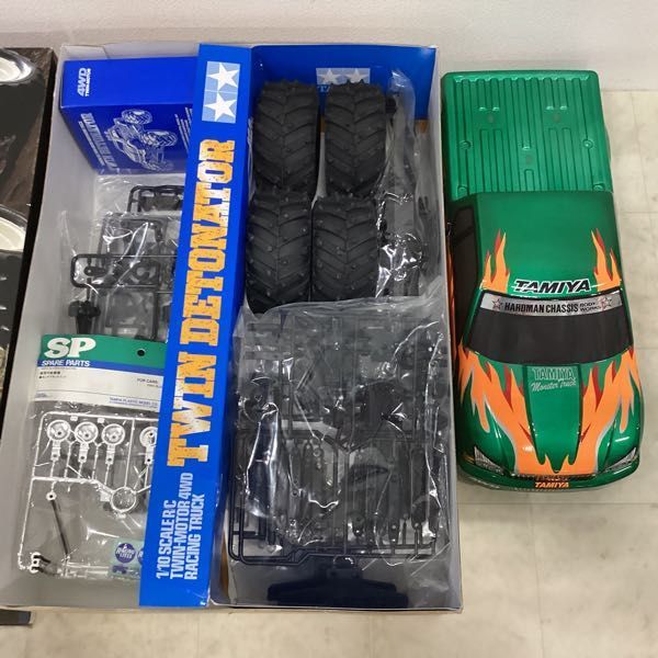 1円〜 欠品 タミヤ 1/10 電動RC ツインモーター 4WDレーシングトラック