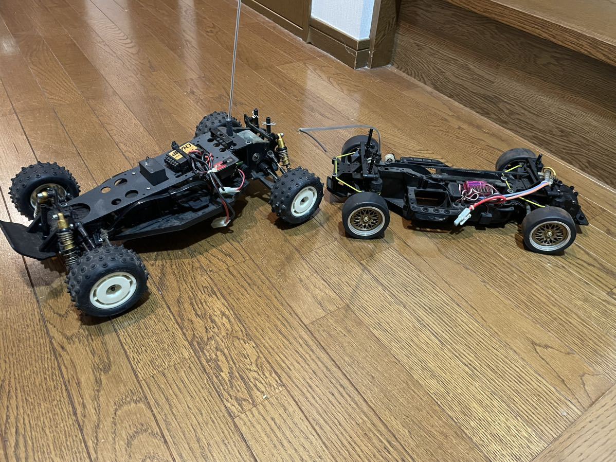 タミヤ ジャンク ラジコン 部品取り シャーシ RC TAMIYA ジャンク品