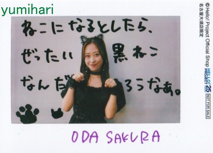 小田さくら 12/3 名古屋定期イベント参加者限定特典写真