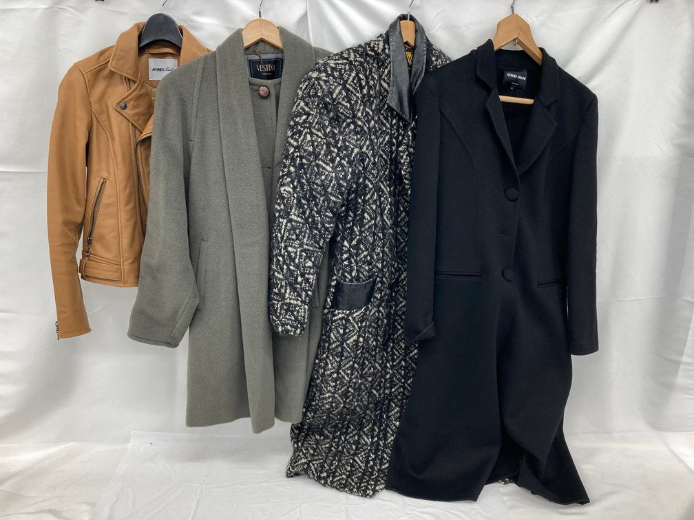 AVIREX ブラックレザー ジャケット 2XL AVIREX アヴィレックス レザー