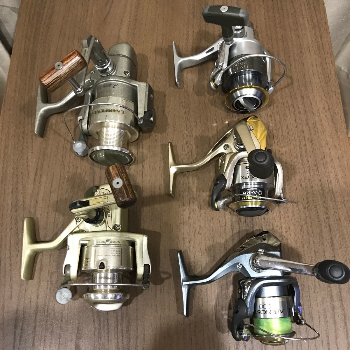 釣りリール まとめ売り 8個セット動作未確認品 リール シマノ SHIMANO