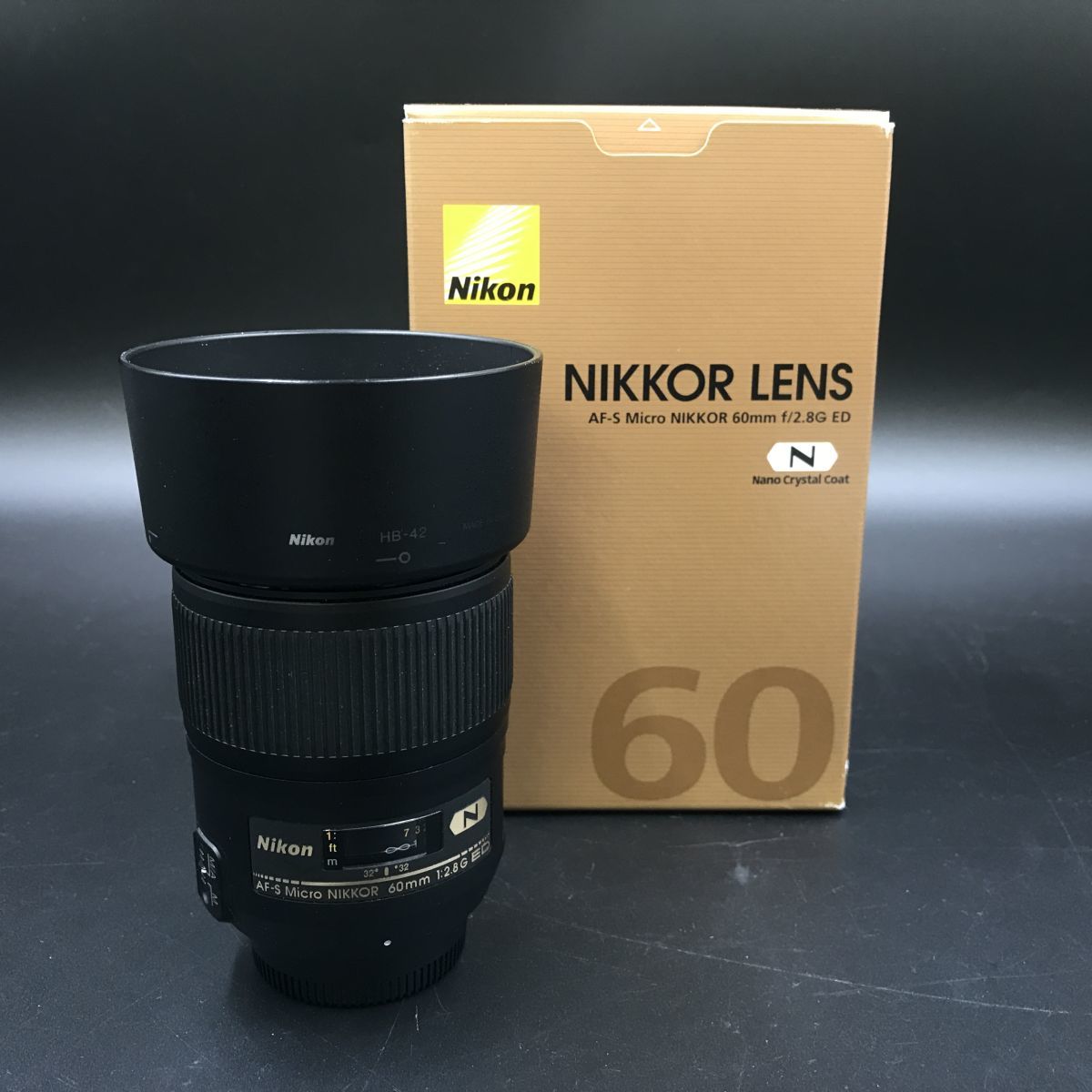 Nikon ニコン カメラレンズ AF-S Micro NIKKOR 60mm f/2.8G ED【J312-003#60】