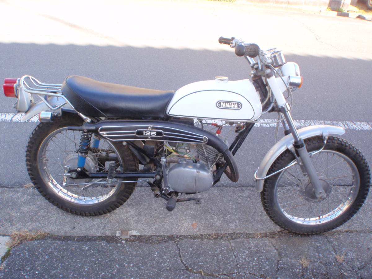 AT125 ヤマハ AT-1 マフラー YAMAHA レストアベース AT1 - Yahoo