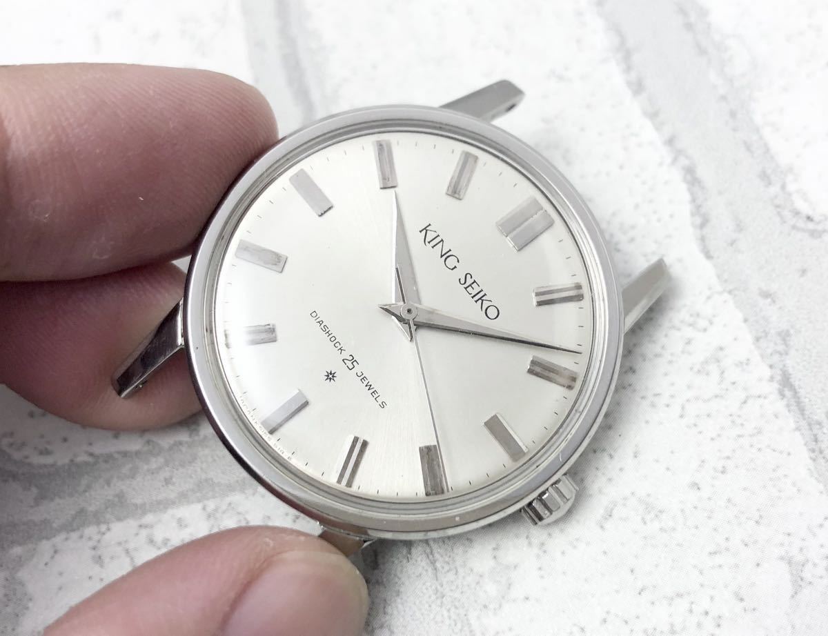 キングセイコー SEIKO ファーストモデル KING ファースト KS OH済 手巻き | MODEL FIRST 不動 中古KING 0 腕時計(アナログ) 1962年製