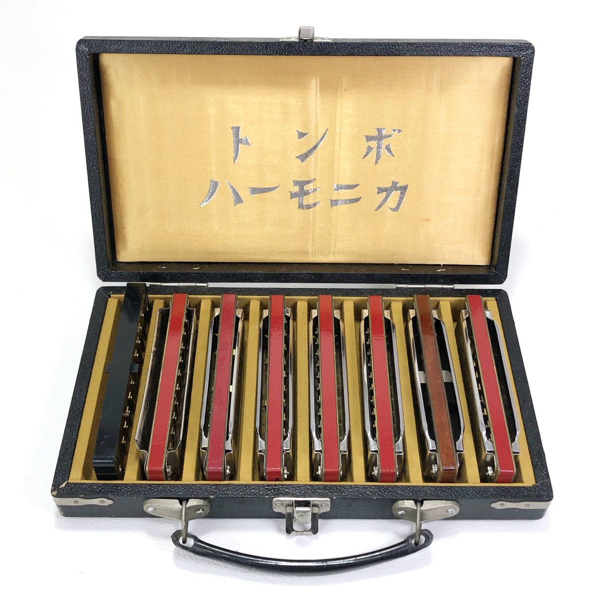 HM-04／TOMBO トンボ楽器 フォークブルース セット ケース付き 動作
