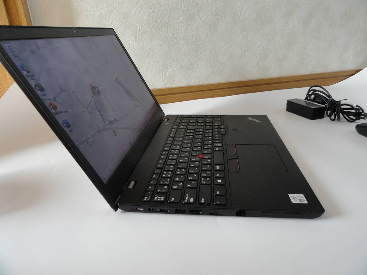 ☆☆お奨めLenovo ThinkPad L15 Gen1ブラック SSDWin11 Corei5-10210U プロセッサーとってもスタイリッシュな綺麗美品な中古品 ☆☆ L15 ThinkPad Gen