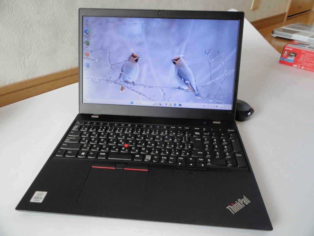 ☆☆お奨めLenovo ThinkPad L15 Gen1ブラック SSDWin11 Corei5-10210U プロセッサーとってもスタイリッシュな綺麗美品な中古品 ☆☆ L15 ThinkPad Gen