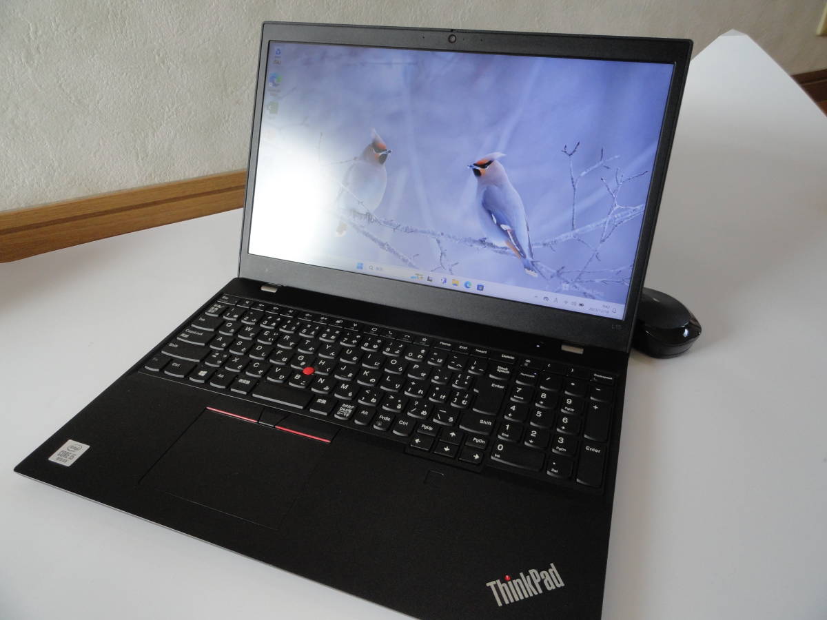 ☆☆お奨めLenovo ThinkPad L15 Gen1ブラック SSDWin11 Corei5-10210U プロセッサーとってもスタイリッシュな綺麗美品な中古品 ☆☆ L15 ThinkPad Gen