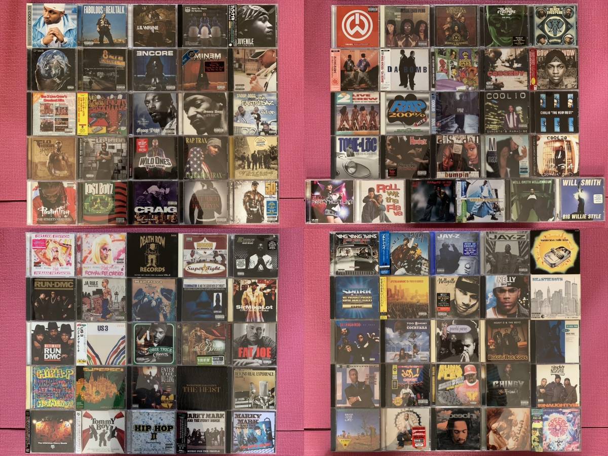 ヒップホップ・ラップ CD まとめて約100枚セット [JM189] 海外ブランド