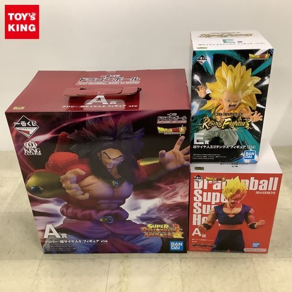 1円〜 未開封含 一番くじドラゴンボール SUPER DRAGONBALL HEROES 3rd MISSION 等 A賞 ブロリー 超サイヤ人4 フィギュア 他