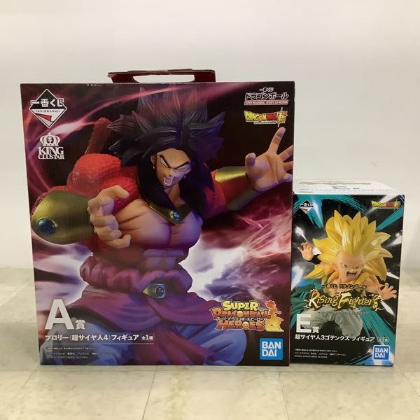 1円〜 未開封含 一番くじドラゴンボール SUPER DRAGONBALL HEROES 3rd MISSION 等 A賞 ブロリー 超サイヤ人4 フィギュア 他