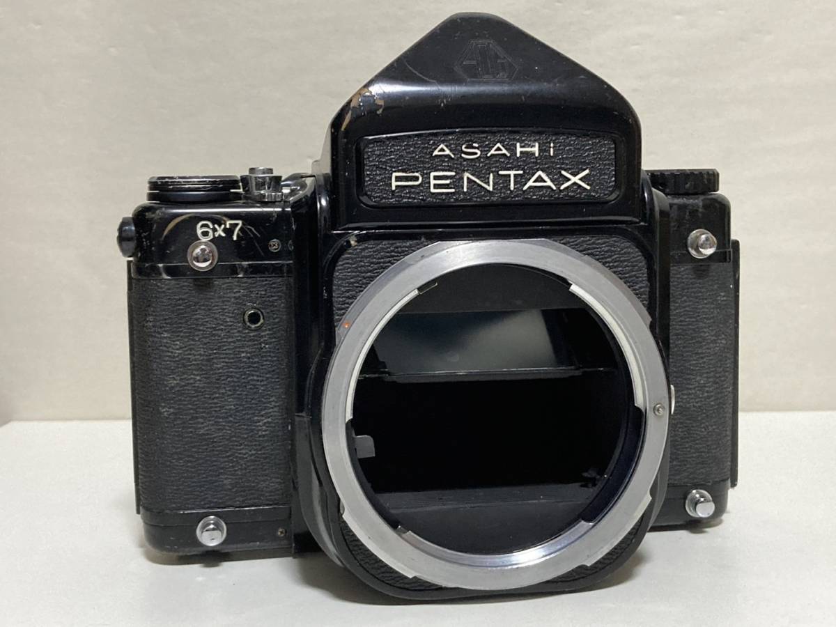 ジャンク　ASAHI PENTAX 6x7 中判フィルムカメラ ASAHI PENTAX 6×7 中判カメラ 67 アサヒ ペンタックス ジャンク 現状