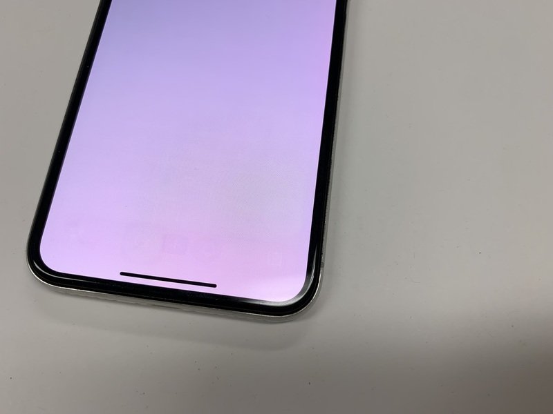 JA067 SIMフリー iPhoneX シルバー 64GB ジャンク ロックOFF - Apple