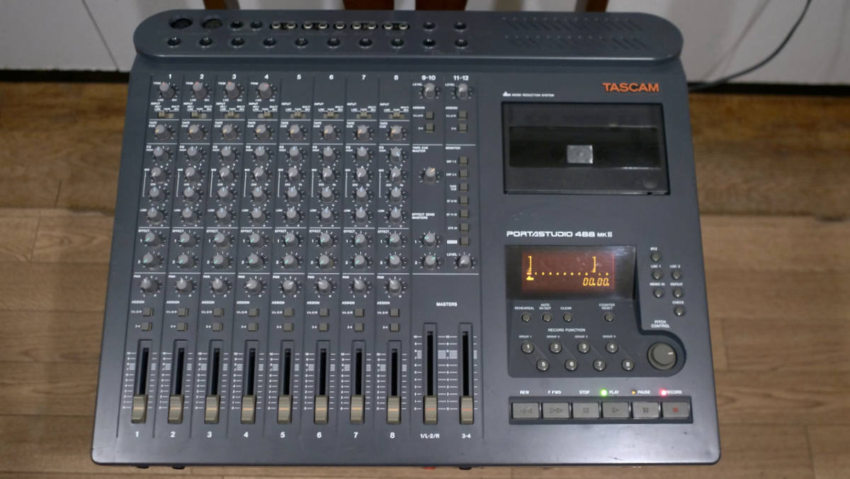 Tascam Porta Studio 488 mkII タスカム カセット テープ 多重録音 MTR