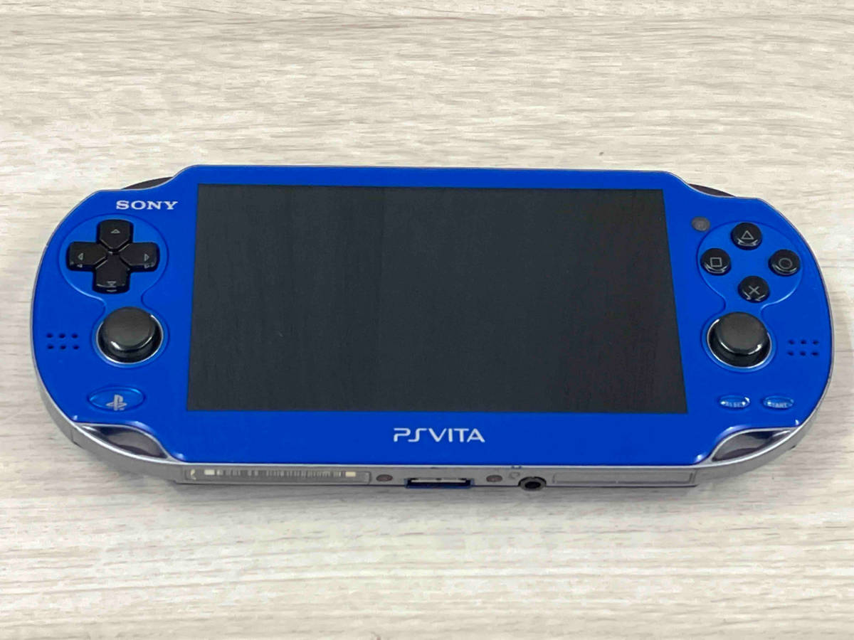 現状品】 SONY PlayStationVita Wi-Fiモデル:サファイア・ブルー