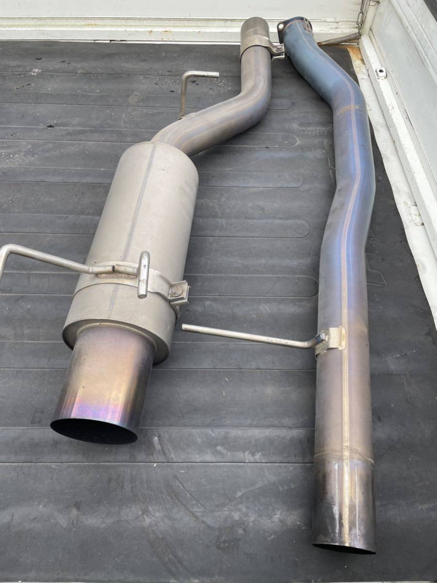 レア物発見！当時物！擦り傷無し！程度良好！トラスト！TRUST！チタンマフラー！スカイライン！R-32！GT-R！GTR！