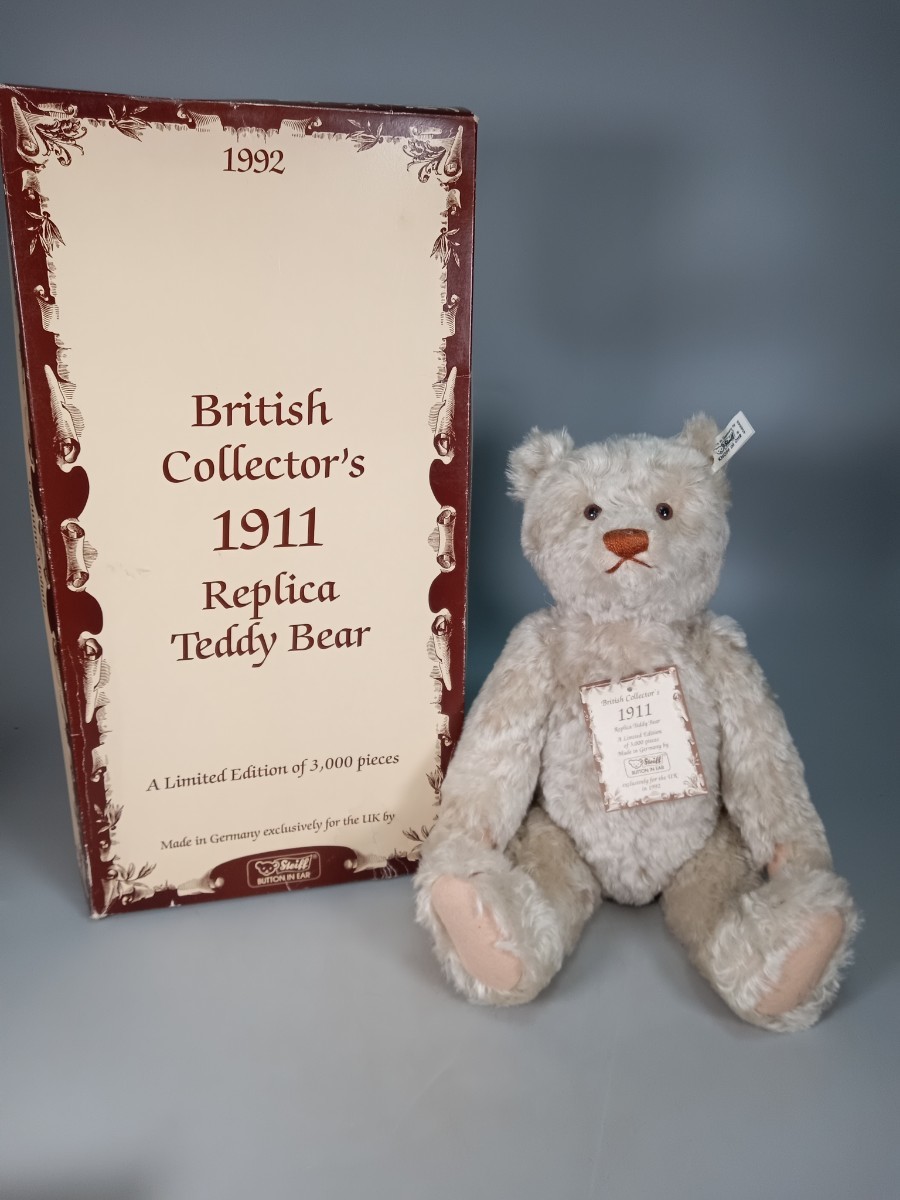 D0194 steiff シュタイフ ブリティッシュシリーズ1992 3000体限定