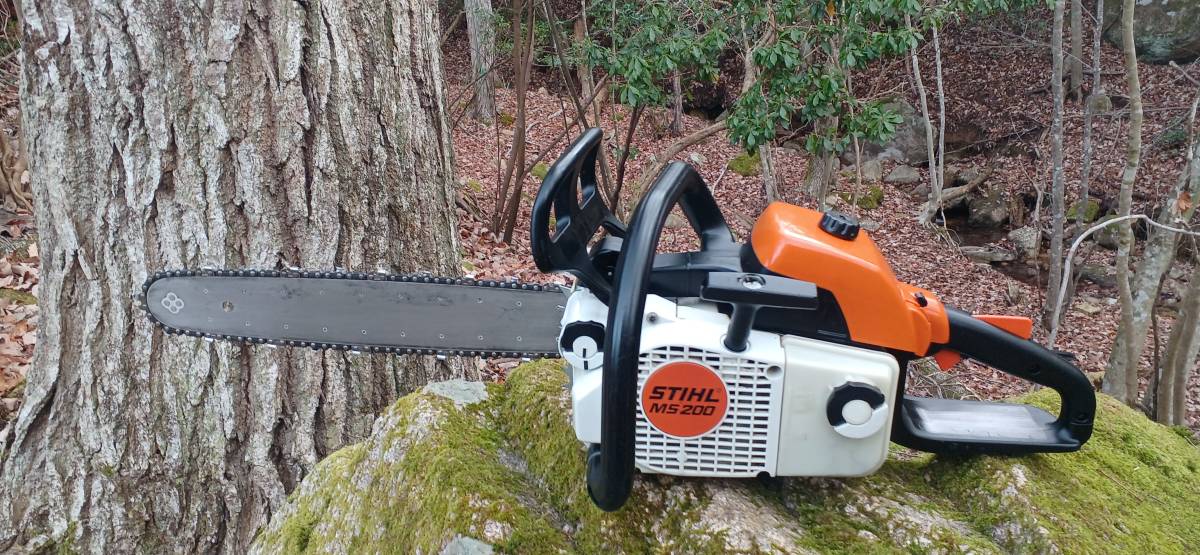MS200 チェンソー スチール チェーンソー 高回転機種 stihl スチール 