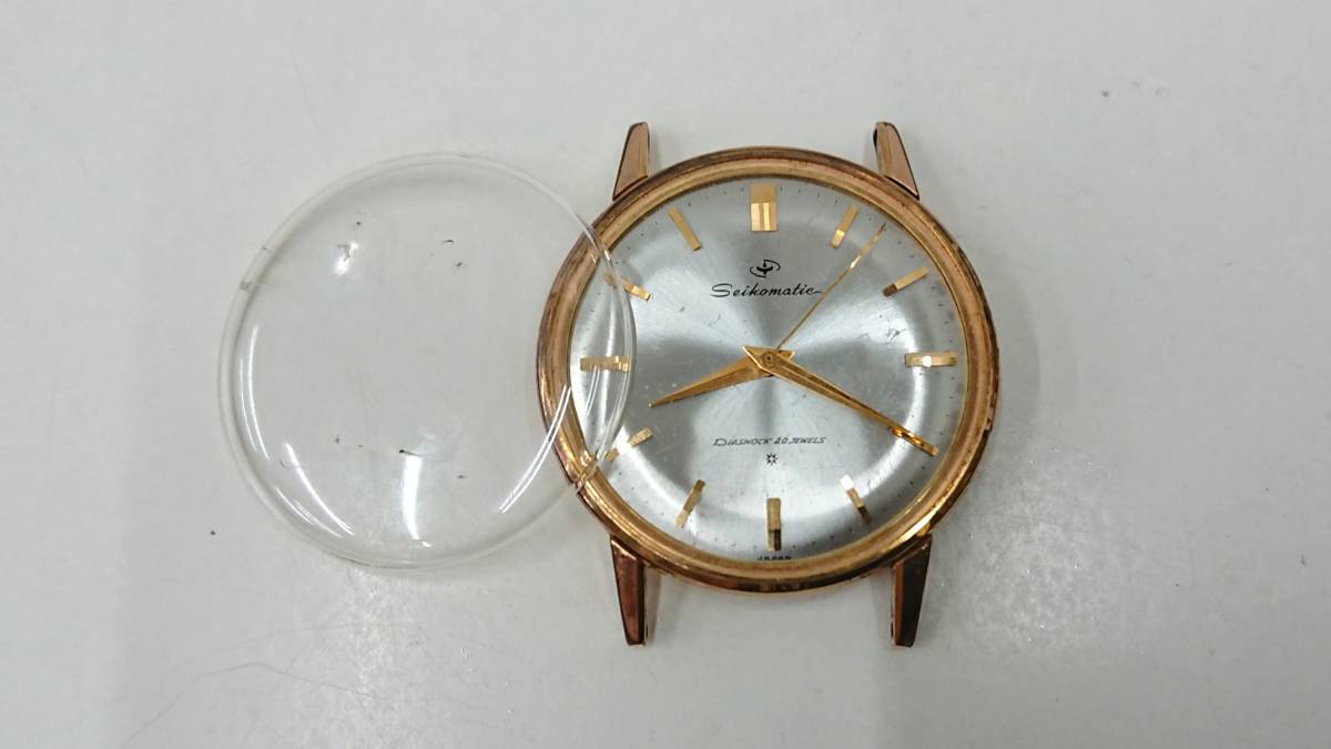 Seikomatic セイコーマチック DIASHOCK 20石 SEIKO 自動巻 稼働品 