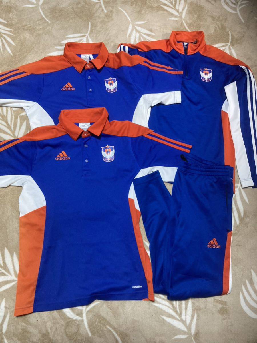 アルビレックス新潟 アディダスadidas 長袖ジャージ上下セット 