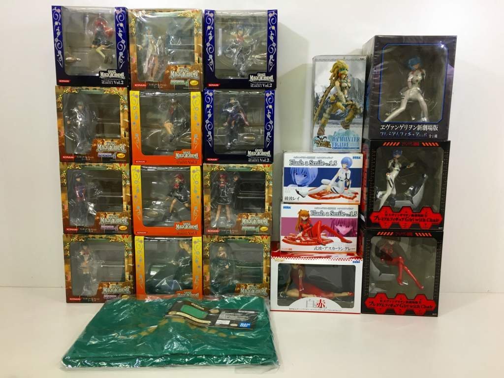 フィギュア セット ① 検索： エヴァ モンハン クイズマジックアカデミー 綾波レイ 惣流・アスカ・ラングレー ベリオシリーズ 女剣士 菅65