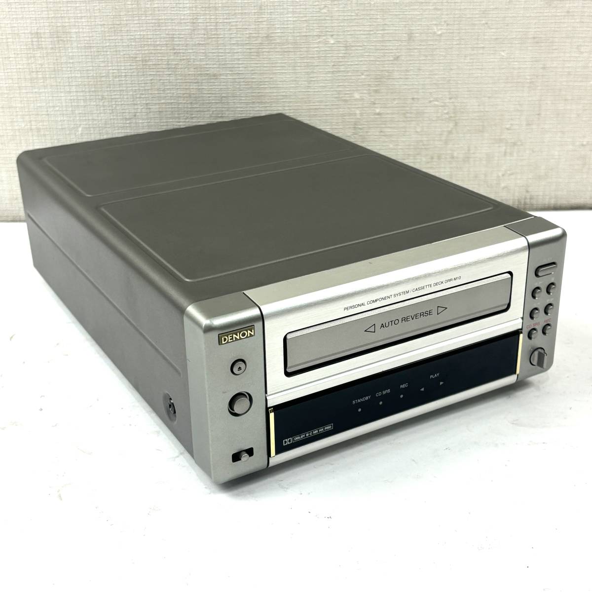 DENON カセットデッキ DRR-M10 デノン 北TO3 DENON カセットデッキ DRR
