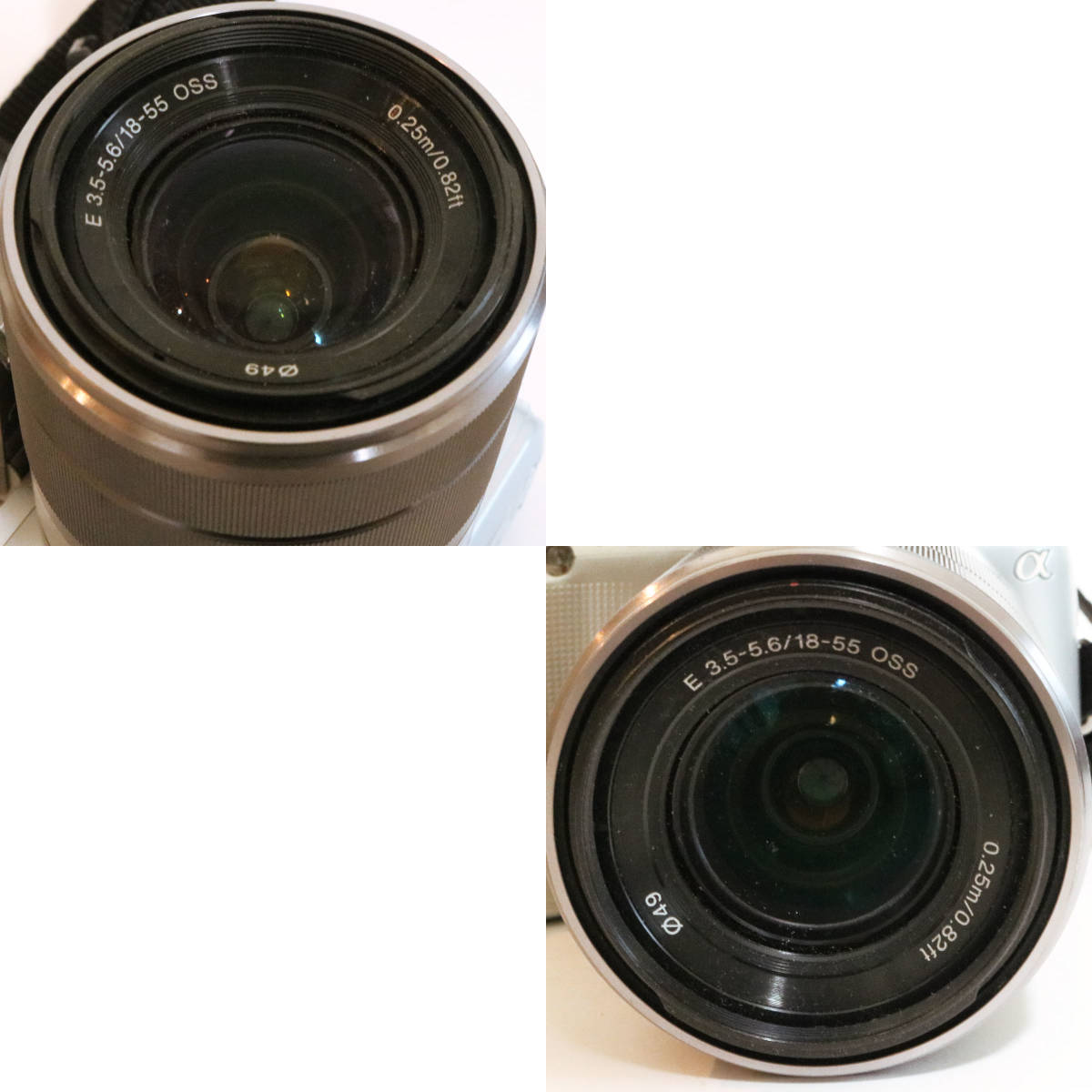 ①SONY ソニー ミラーレス一眼カメラ α NEX-C3 レンズ付き[ E 2.8/16