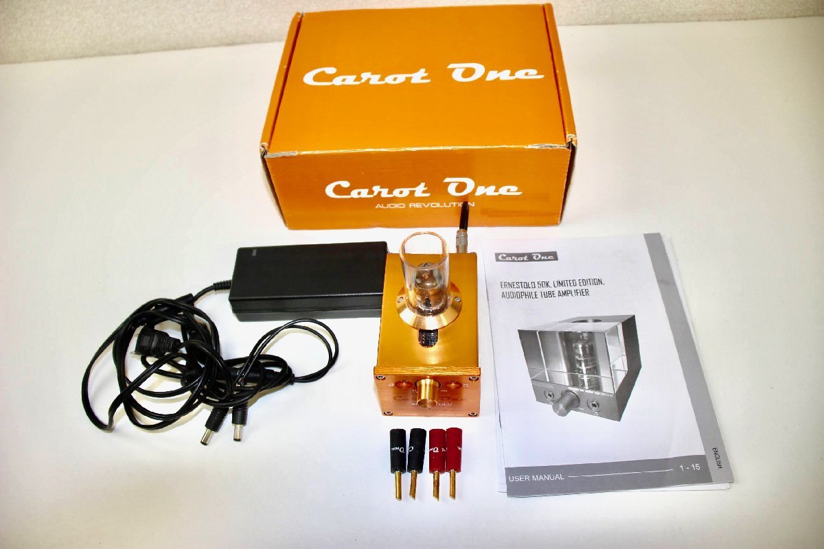 Carot One/キャロットワン 真空管ハイブリッド・プリメインアンプ