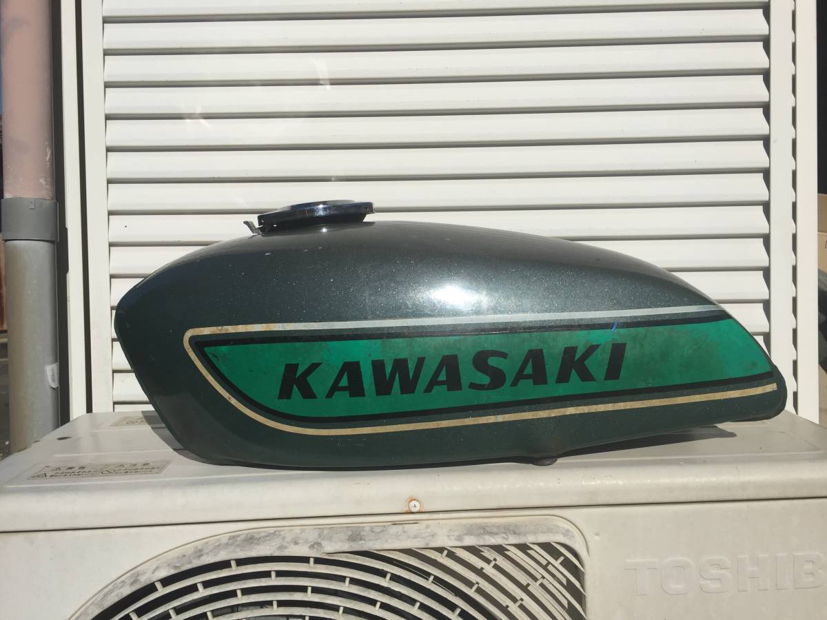 KH400.SS400.250 S3A.1975年当時物の ヤレタオリジナルタンク Kawasaki