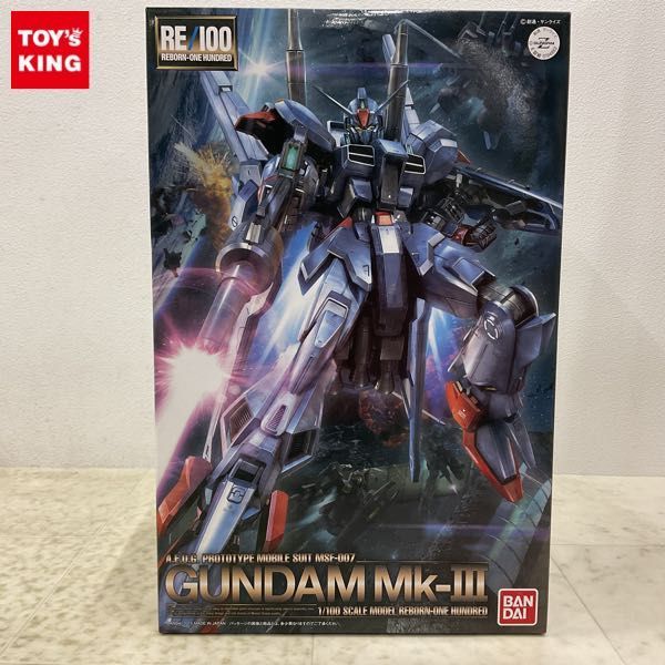 RE/100 ガンプラ 3点セット 1/100スケール・プラスα 1円〜 バンダイ RE/100 1/100 機動戦士Zガンダム Z-MSV ガンダムMk-