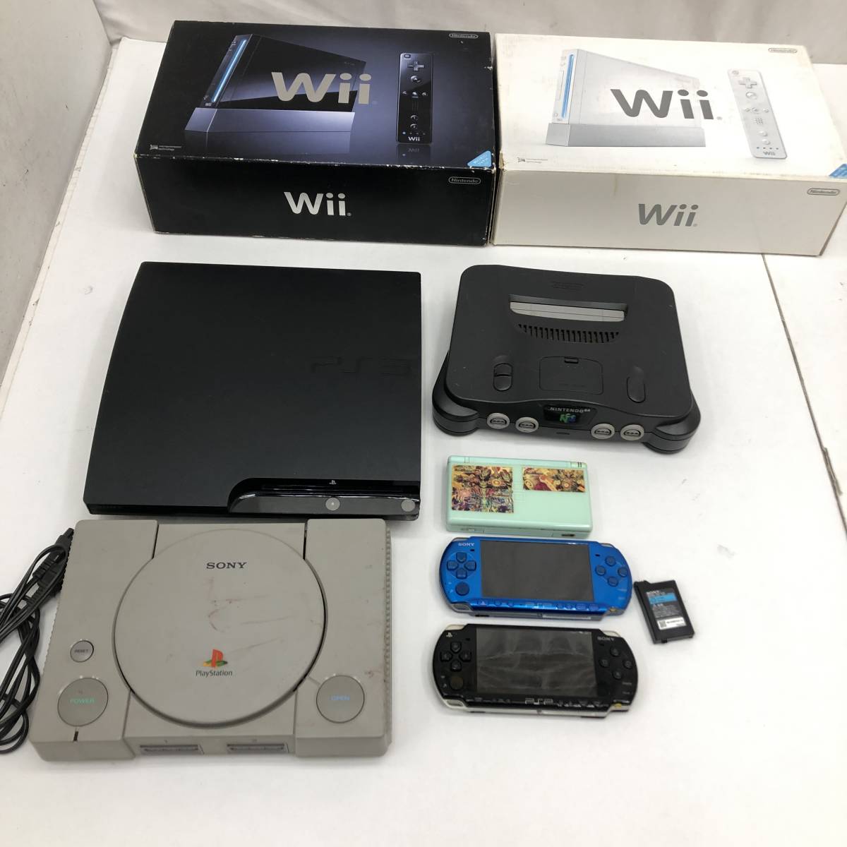 まとめ売り ジャンク品 ニンテンドー 1円スタート 3DS ファミコン PS2 