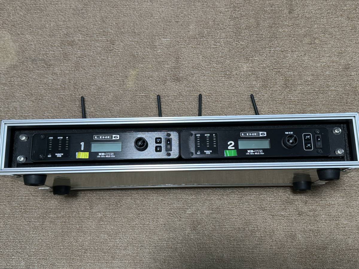 高品位ワイヤレス】LINE6 XD-V75 ベルトパック＋ヘッドセットマイク