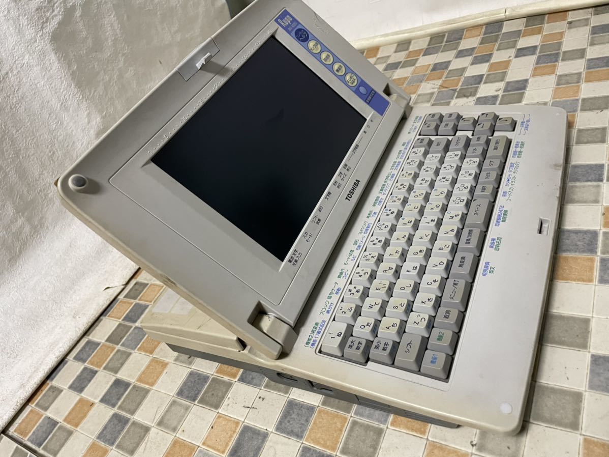 東芝 ワープロ ワープロ TOSHIBA JW-4020 RUPO JW-4020 中古○12仙01