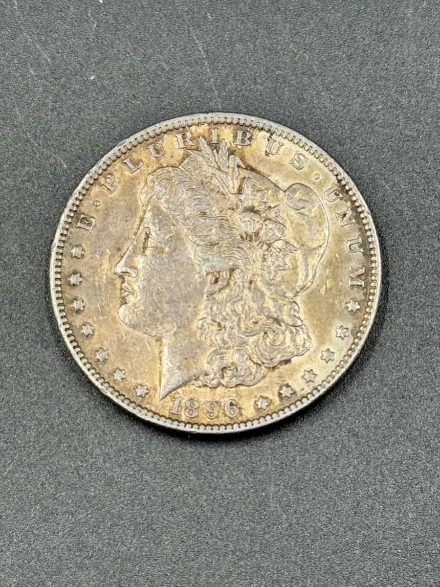 Half &amp; - 1円スタート 31-14 1887年 1896年 アメリカ モルガン 1ドル銀貨まとめ 硬貨 外貨 アンティークコイン