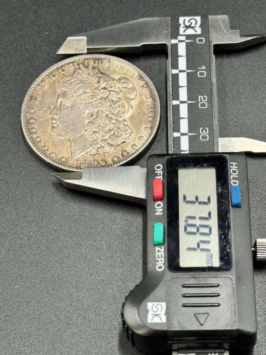 Half &amp; - 1円スタート 31-14 1887年 1896年 アメリカ モルガン 1ドル銀貨まとめ 硬貨 外貨 アンティークコイン