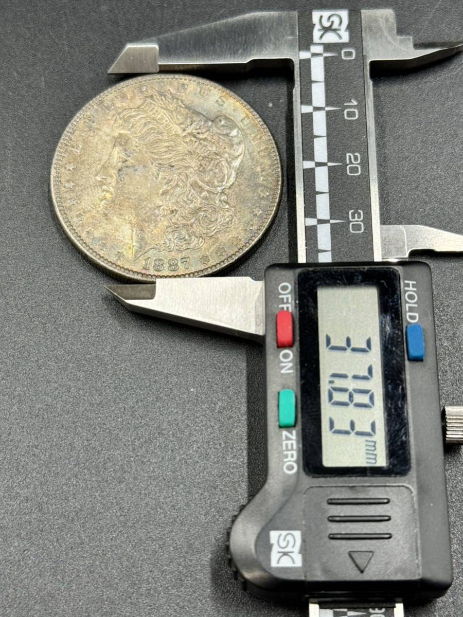 Half &amp; - 1円スタート 31-14 1887年 1896年 アメリカ モルガン 1ドル銀貨まとめ 硬貨 外貨 アンティークコイン