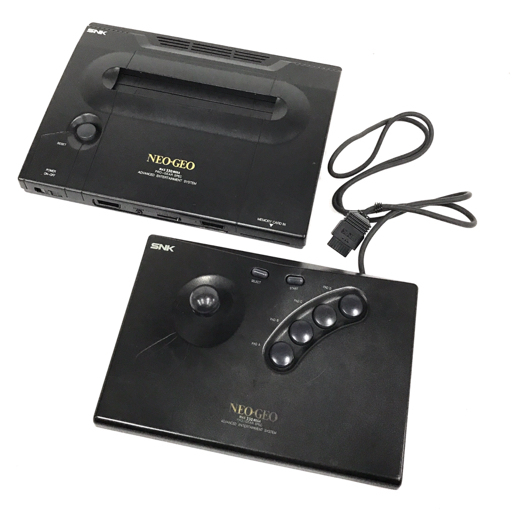 SNK NEO-GEO MAX330MEGA 本体 NEO-O スティックコントローラー 付属