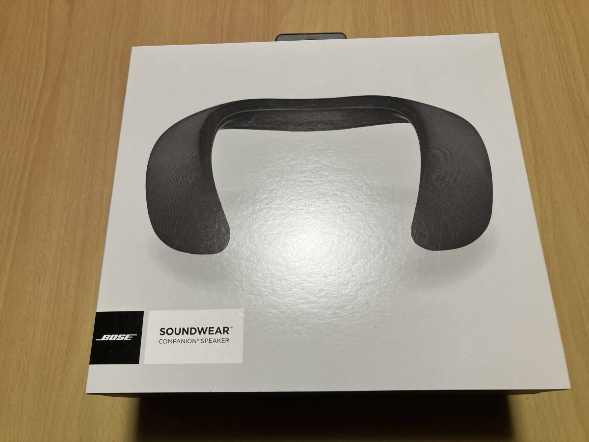 BOSE SoundWear Companion speaker ブラックの通販 by マーキュリー