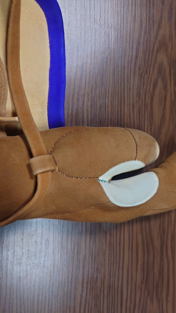 無争ガケ　三ツ　美品　弓道　ゆがけ　岡崎別作　送料無料！_10