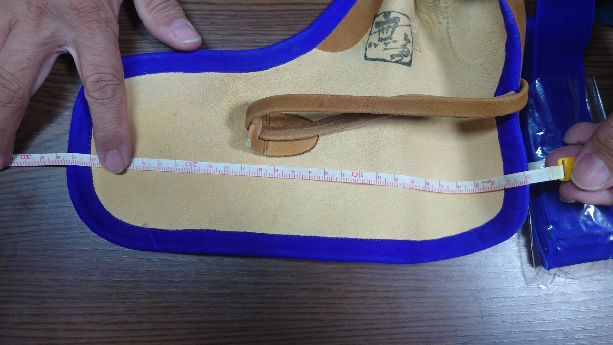 無争ガケ　三ツ　美品　弓道　ゆがけ　岡崎別作　送料無料！_3