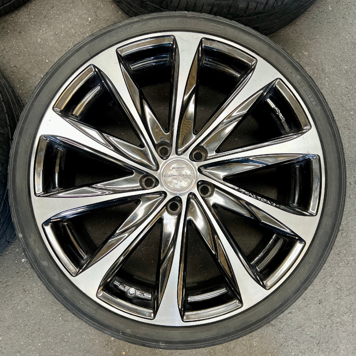 タイヤ付き社外ホイール4本セット BADX LOXARNY F10(バドックス 