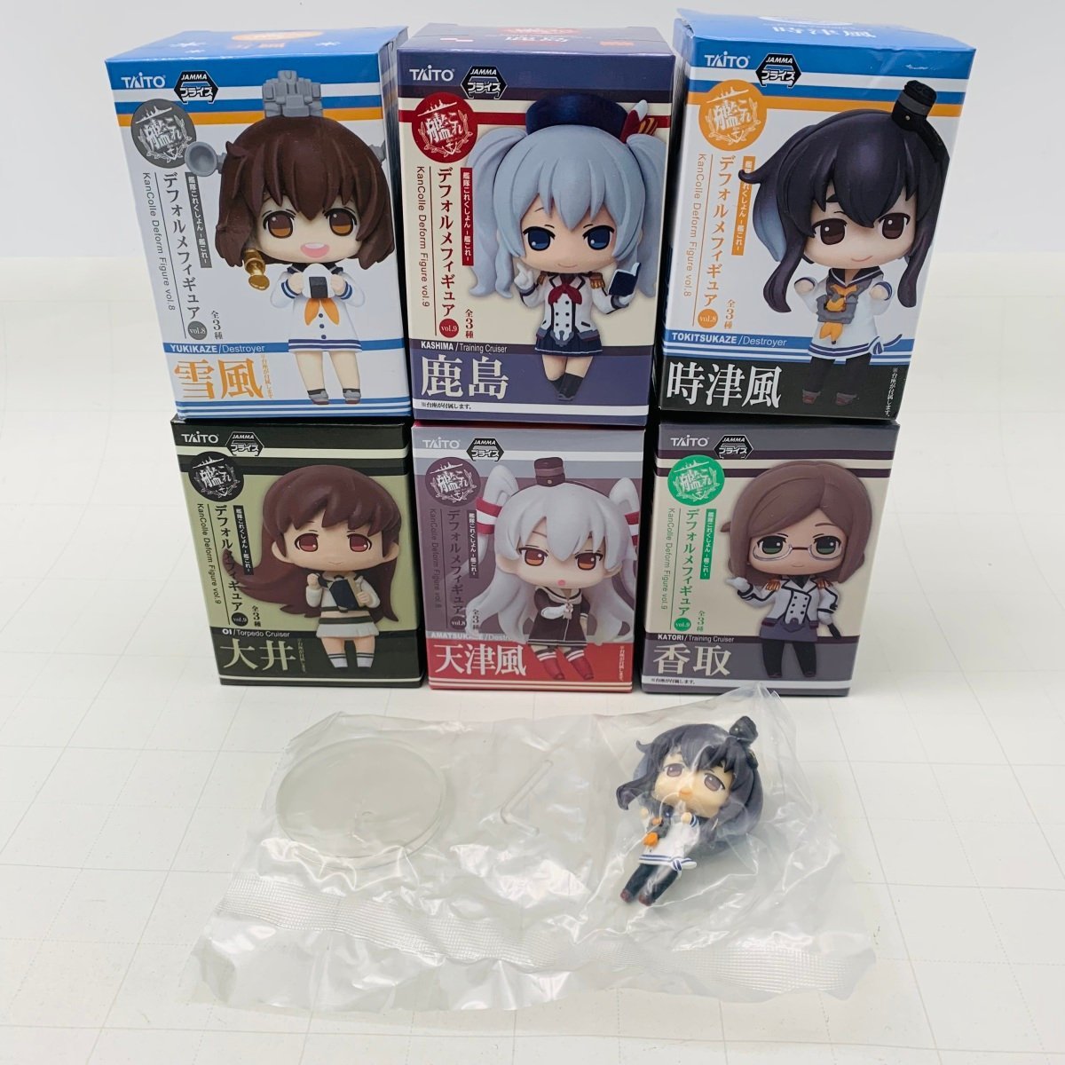 新古品 タイトー 艦隊これくしょん 艦これ デフォルメフィギュア vol.8