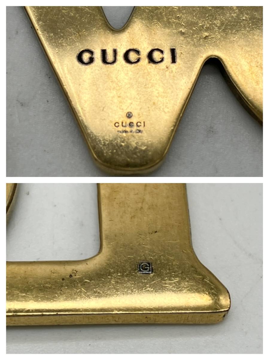 GUCCI グッチ LOVED デザイン ネックレス レインボー ラインストーン