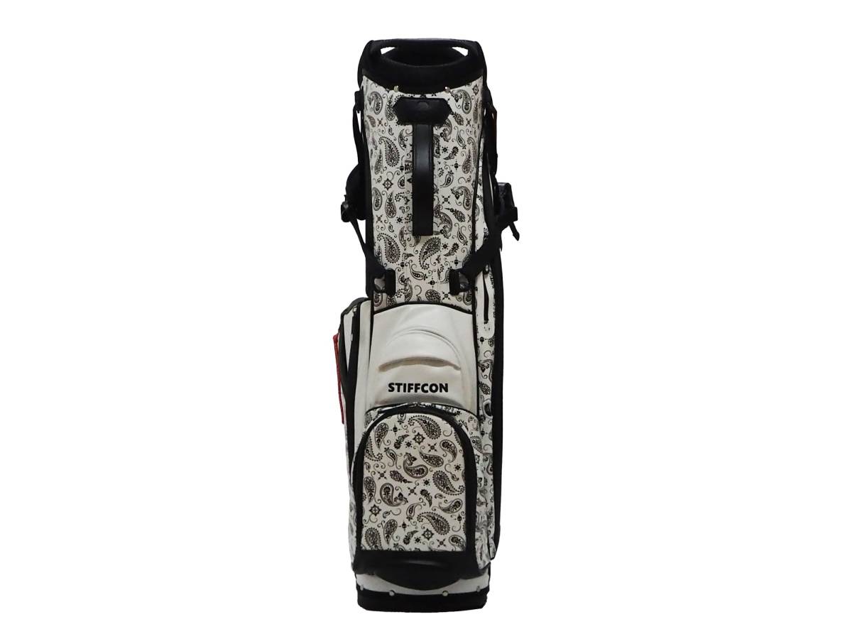 スティフコン / スタンドキャディバッグ ペイズリーホワイト STIFFCON_3