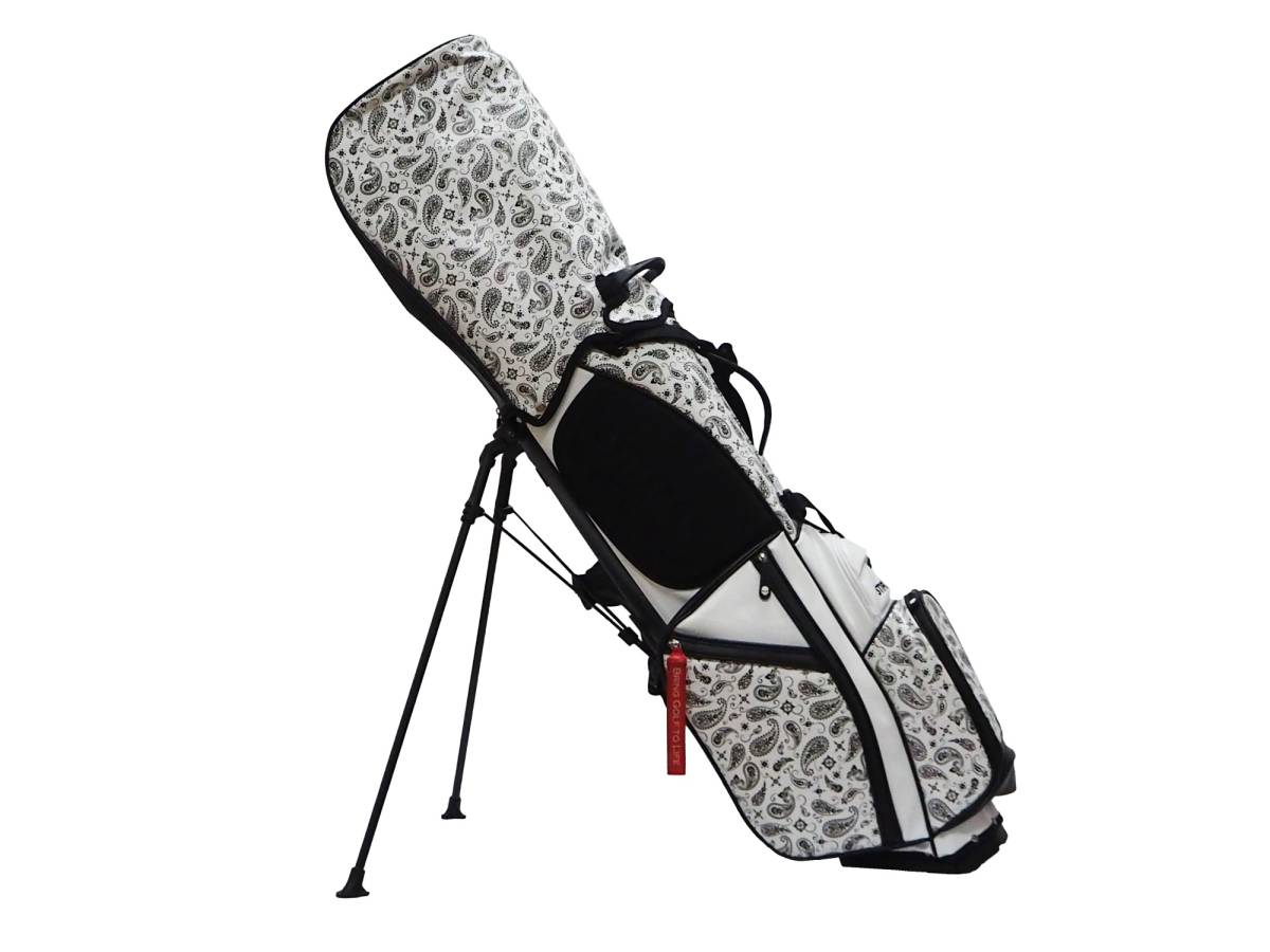 スティフコン / スタンドキャディバッグ ペイズリーホワイト STIFFCON_6