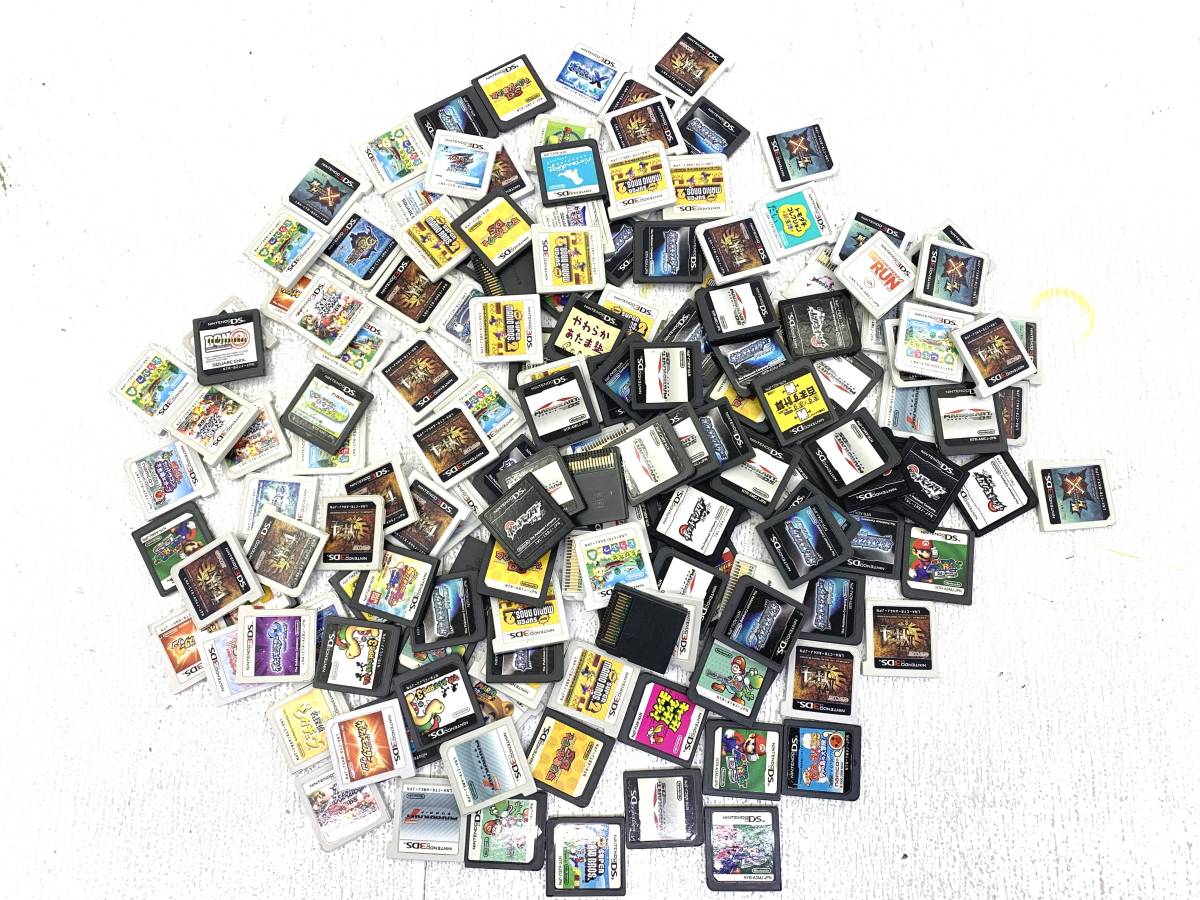 □【ジャンク品/60】3DS ソフト まとめ売り ポケモンホワイト ポケモン  