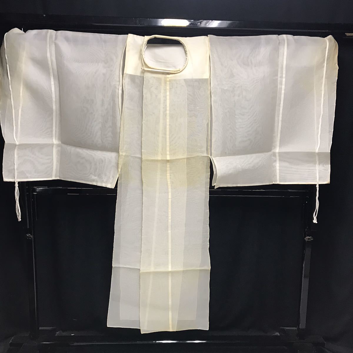 O648 狩衣 浄衣 装束 神官 神職 神具 神主 公家 神社 衣装 宮司 水干 絹 祭事 法会 神道 紗 夏用 塩谷装束店(仏像)|売買され ...
