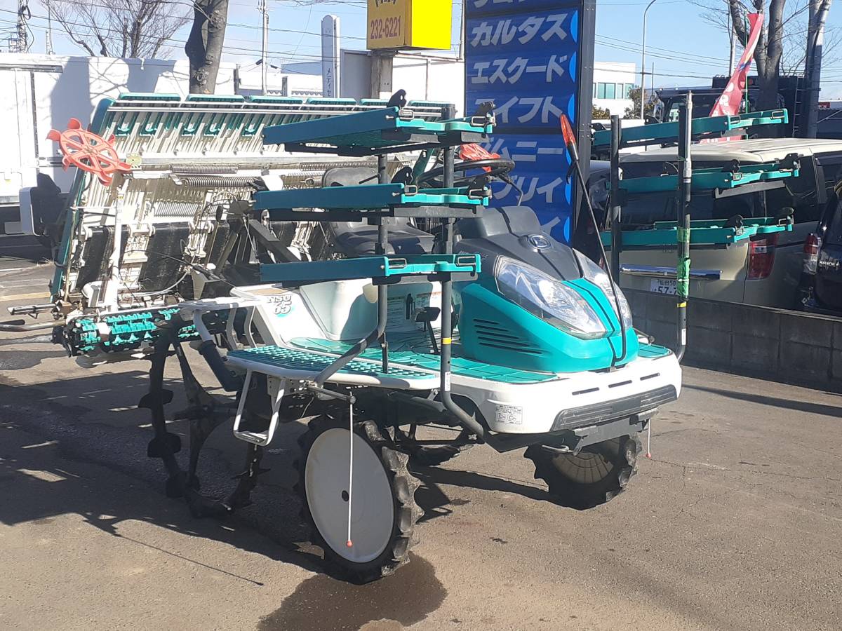 宮城県発 クボタ 田植え機 WELTAR NSU65 始動OK 6条植/水平/ローター 