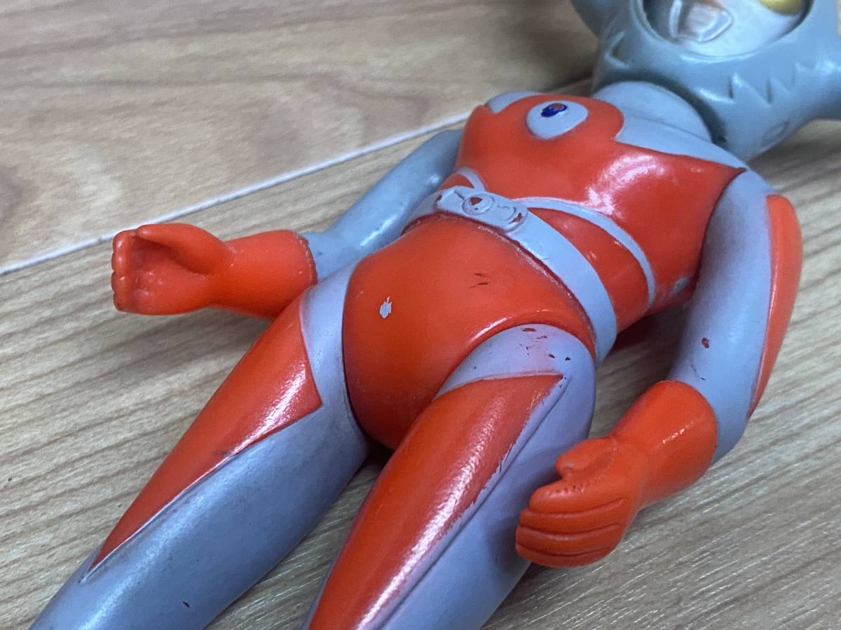 当時物 ブルマァク ウルトラの父 顔回転 面//マスク ソフビ フィギュア